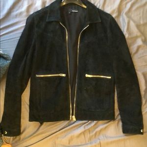 Kooples Leather Jacket Suede (Like New)